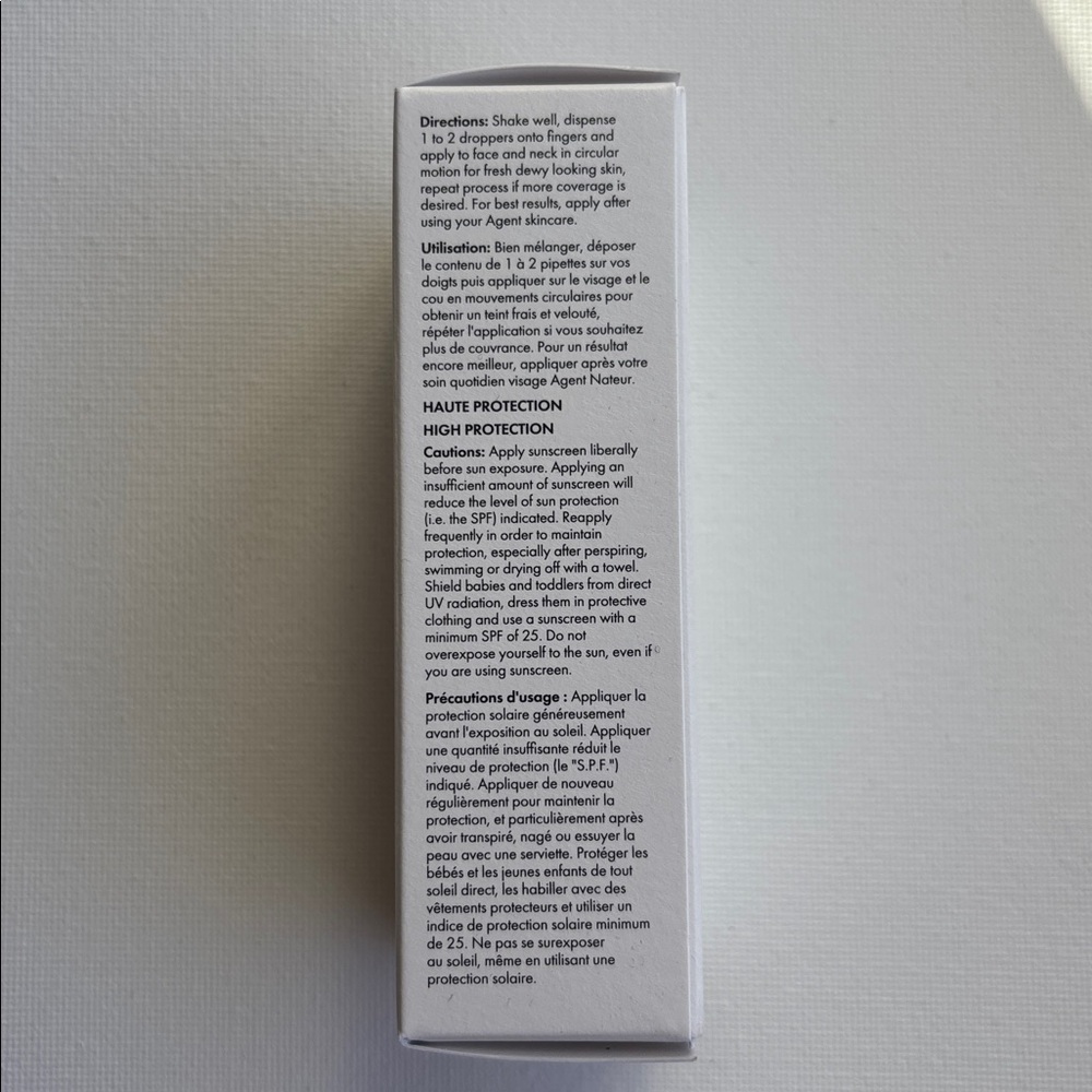 Agent Nateur Dewy Tinted Beige Skin Drops Broad Spectrum SPF 50 Sunscreen - Picture 2 of 13